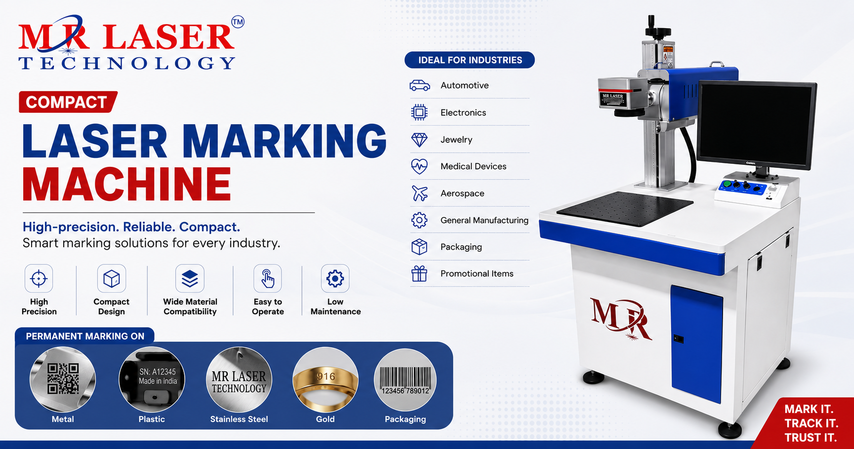 Compect Laser Marking Machie
