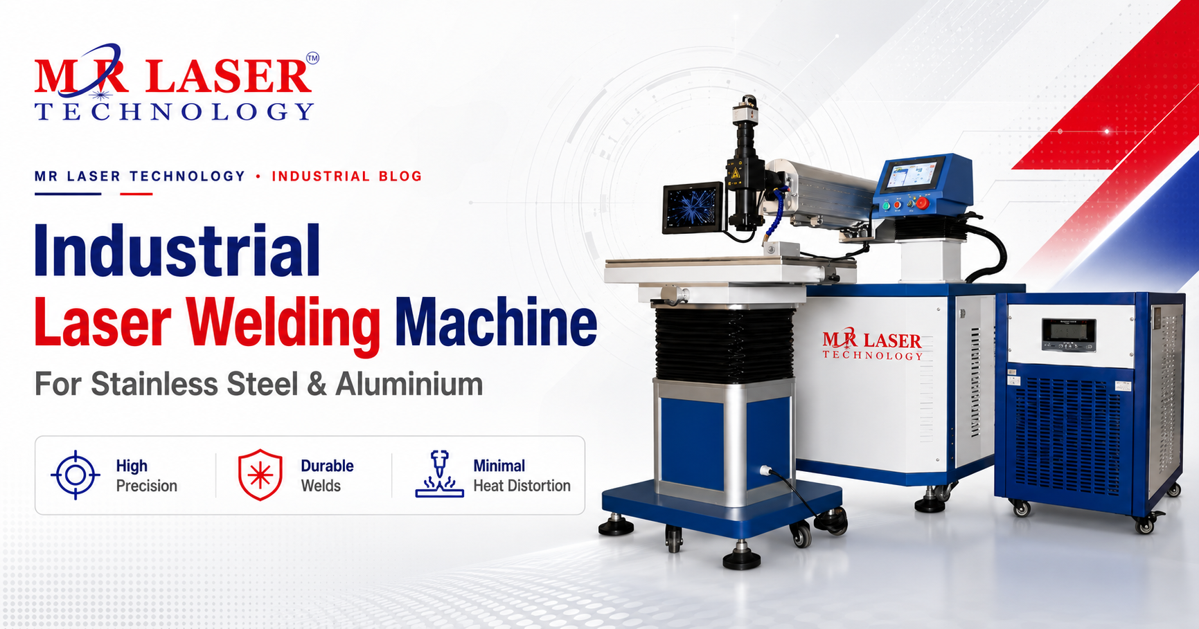 Industrial Laser Welding Machine for Stainless Steel & Aluminium
