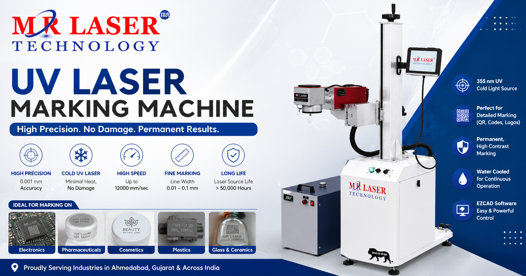 UV Laser Marking mahine