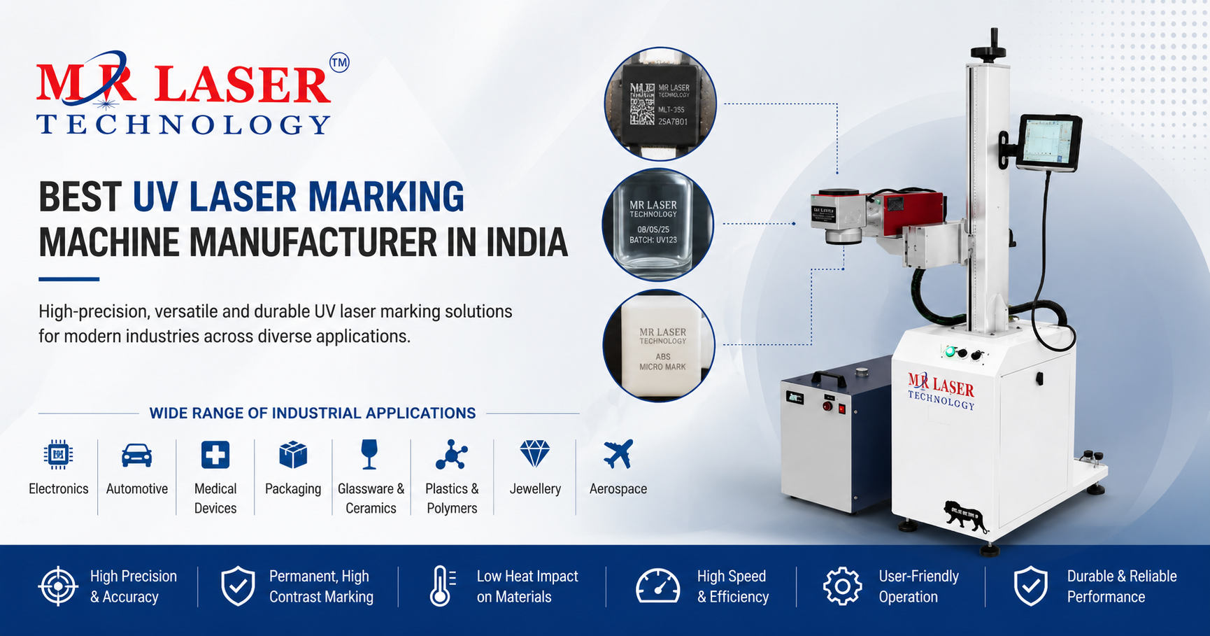 Best UV Laser Marking Machine Manufacturer in India