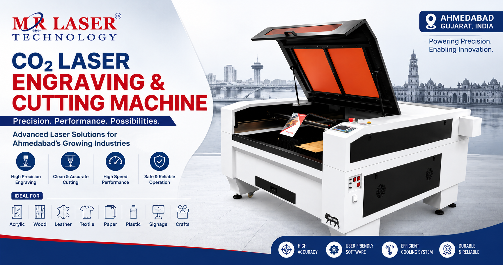 Co2 Laser Engraving & Cutting Machine